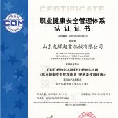 ISO18001健康管理體系認(rèn)證中文